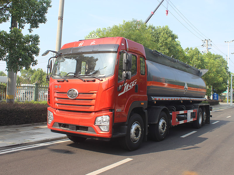 解放19立方SCS5320GFWCA6腐蝕性物品罐式運(yùn)輸車(chē)